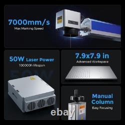 Ultrarayc 50W Fiber Laser Marking Machine Laser Engraver for Metal DIY US Stock
