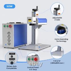 Ultrarayc 50W Fiber Laser Marking Machine Laser Engraver for Metal DIY US Stock