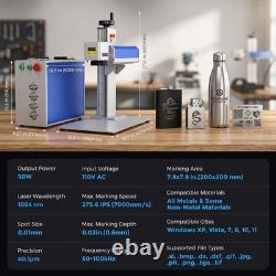 Ultrarayc 50W Fiber Laser Marking Machine Laser Engraver for Metal DIY US Stock