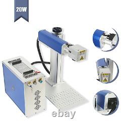 Used 150 x 150 mm 20W Fiber Laser Marking Machine Fiber Laser Engraving Machine