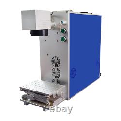 Used 20W Hand-held Fiber Laser Marking Machine 110x110mm Portable Engaver USA