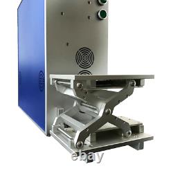 Used 20W Hand-held Fiber Laser Marking Machine 110x110mm Portable Engaver USA