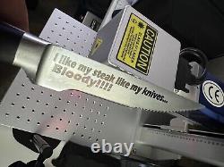 Used 50W Perfect Laser Raycus Fiber Laser Marking Machine 50W