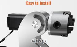 VEVOR 20W 30W 50W Raycus Fiber Laser Metal Marking Machine Rotary Axis