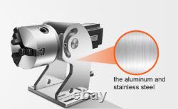 VEVOR 20W 30W 50W Raycus Fiber Laser Metal Marking Machine Rotary Axis