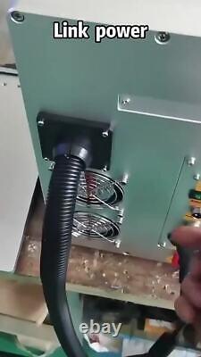VEVOR 30W Fiber Laser Marking Machine Metal Engraver 6x6 EZCAD2 with Rotary Axis