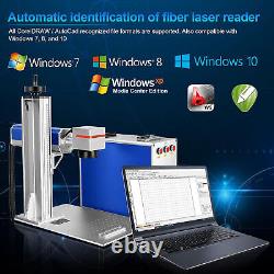 VEVOR 30W Fiber Laser Marking Machine Metal Engraver Lightburn 150150mm
