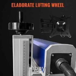 VEVOR 30W Fiber Laser Marking Machine Metal Engraver Lightburn 6X6 110V USB