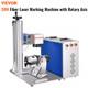 Vevor 30w Fiber Laser Marking Metal Engraver Machine Lightburn With Rotary Axiss #