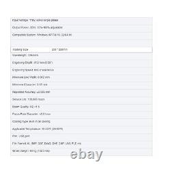 VEVOR 50W Fiber Laser Marking Machine Metal Engraver Marker Engraving 7.9x7.9in