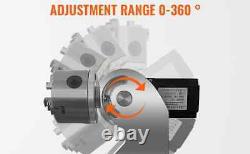VEVOR Rotary Axis For Fiber Laser Marking Machine 3 Claws Rotary Axis 80mm Max