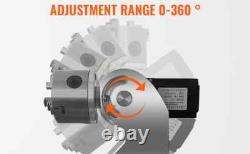 VEVOR Rotary Axis for Fiber Laser Marking Machine Rotation Axis 80mm 3 Claws