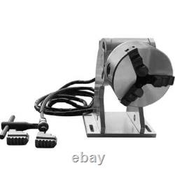 VEVOR Rotary Axis for Fiber Laser Marking Machine Rotation Axis 80mm 3 Claws