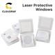 Wsx Original Fiber Laser Protective Windows Quartz Fused Silica D18-d37 10pcs