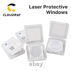 WSX Original Fiber Laser Protective Windows Quartz Fused Silica D18-D37 10PCS