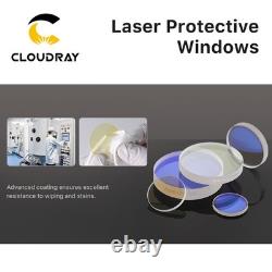 WSX Original Fiber Laser Protective Windows Quartz Fused Silica D18-D37 10PCS