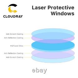 WSX Original Fiber Laser Protective Windows Quartz Fused Silica D18-D37 10PCS