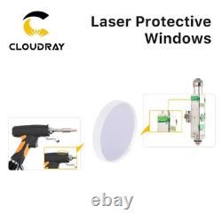 WSX Original Fiber Laser Protective Windows Quartz Fused Silica D18-D37 10PCS
