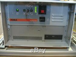 Working FOBA DP30F Fiber Laser Engraver Marker Enclosure Fume Extractor TurnKey