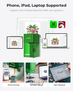 XTool F1 2-in-1 Dual Laser Engraver, 4000mm/s Portable Laser Engraving Machine