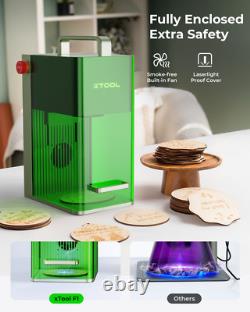 XTool F1 2-in-1 Dual Laser Engraver, 4000mm/s Portable Laser Engraving Machine